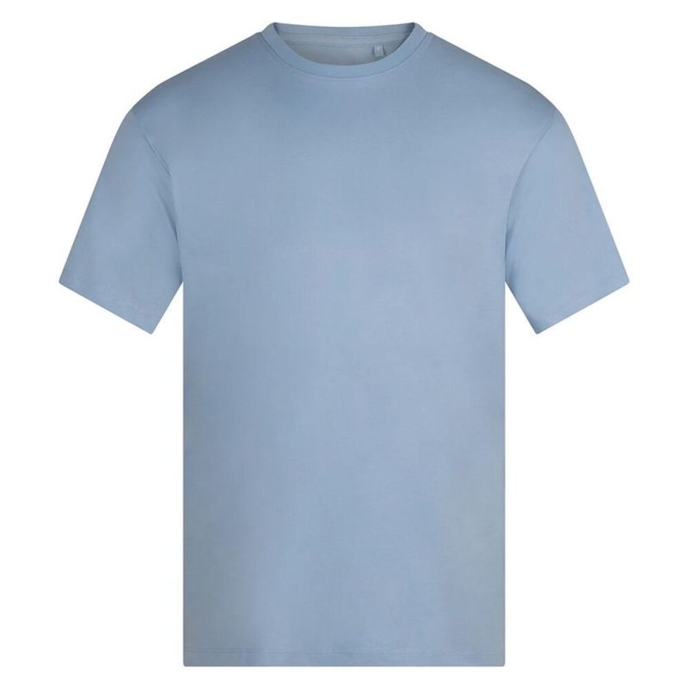 Anthem Unisex Adult Midweight Natural T-Shirt / Light Blue